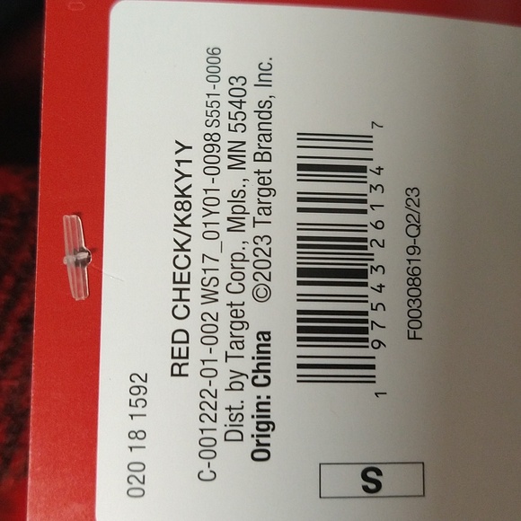 NEW! Adult Unisex Red Buffalo Check Matching Family Robe - Wondershop - Picture 9 of 11